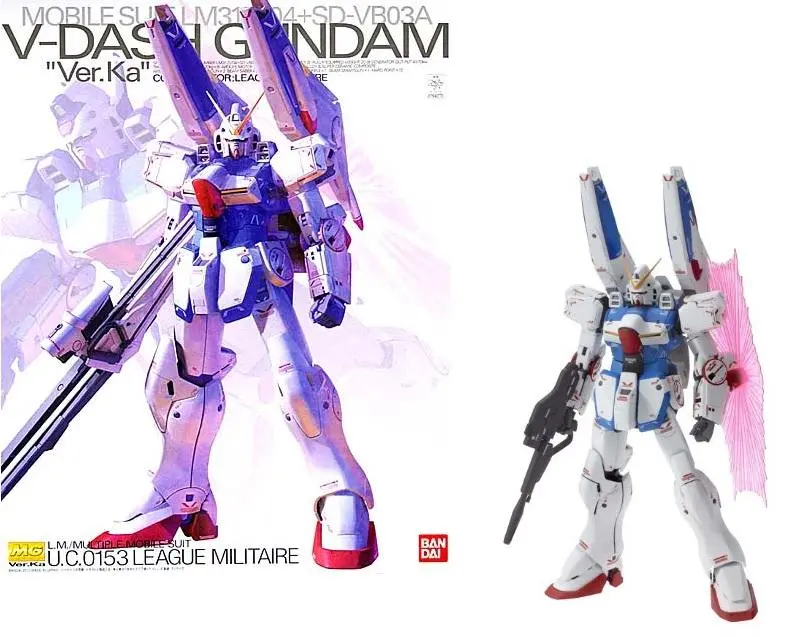 GUNDAM - MG 1/100 V Dash Gundam Ver. Ka - Model Kit